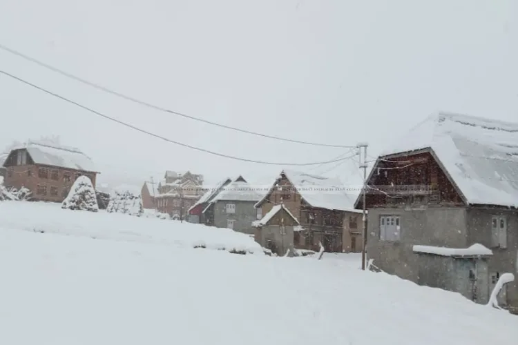 کشمیر میں برفباری