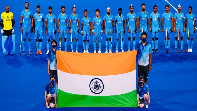 ہندوستانی ہاکی ٹیم کی شاندار فتح