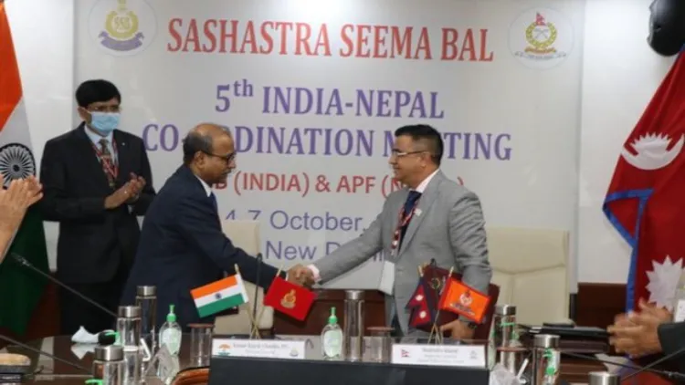 ہند- نیپال تعلقات: سرحدی فورسز کے درمیان تعاون پر اتفاق 