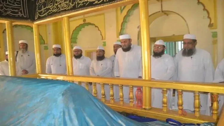 پٹنہ : امیرشریعت مولانا فیصل رحمانی کی خانقاہ مجیبیہ میں حاضری 
