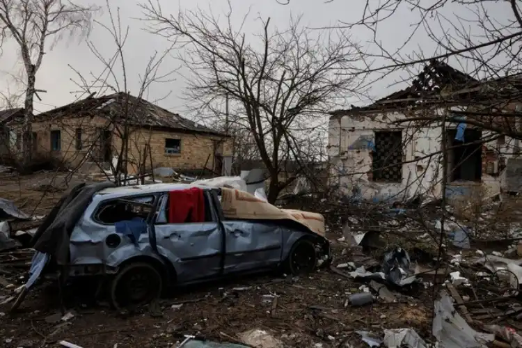 یوکرین:شہریوں پرحملے کا الزام،خواتین اوربچوں سمیت سات شہری ہلاک

