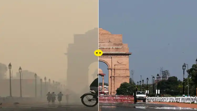 دہلی میں ہوا کا معیار بہت خراب، جزوی لاک ڈاؤن

