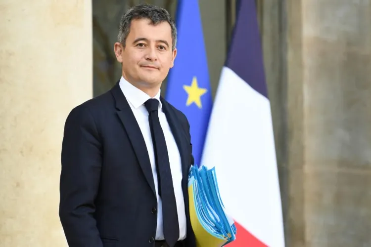 فرانس کے وزیر داخلہ جیرالڈ ڈارمینن 