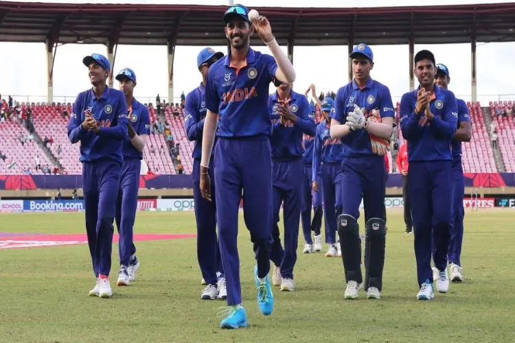 انڈر 19 ورلڈ کپ ٹیم انڈیا کا کارکردگی