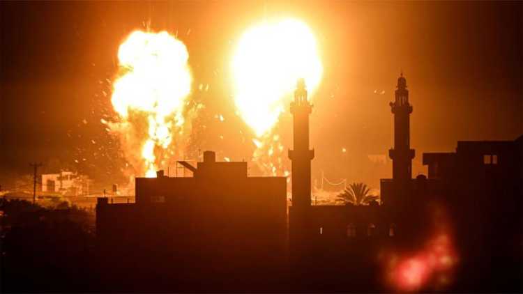  غزہ پر بمباری