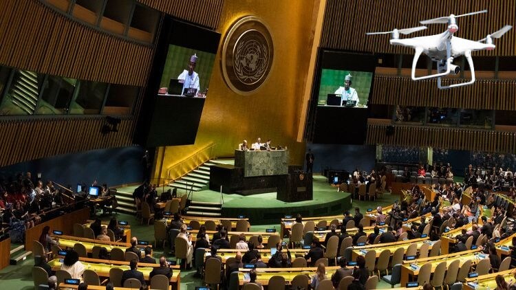 اقوام متحدہ میں گونج