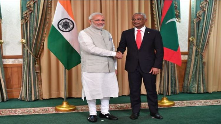 وزیراعظم اور مالدیپ  کے صدرکےدرمیان ٹیلیفونک بات چیت