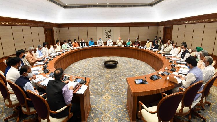  مرکزی کابینہ کی میٹنگ 