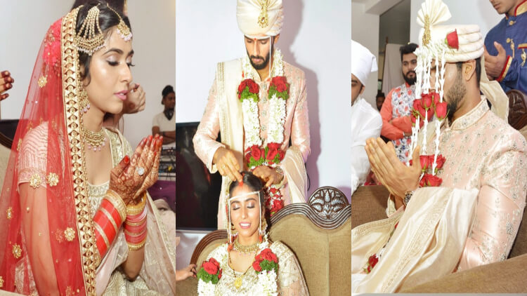 شیوم دوبے اور انجم خان کی شادی