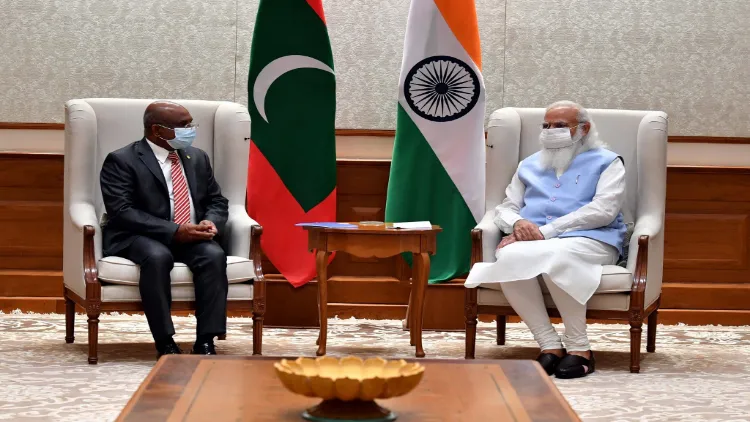  عبداللہ شاہد نے آج وزیر اعظم نریندر مودی سے ملاقات کی