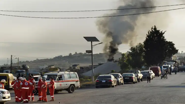 لبنان:ایندھن سے بھرے ٹرک میں دھماکہ،20 افراد ہلاک

