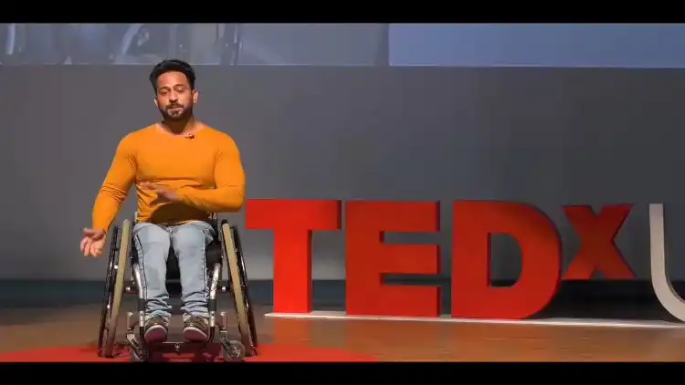 گلفام احمد:جنھوں نے معذوری کے باوجودملک کا نام بلندکیا 