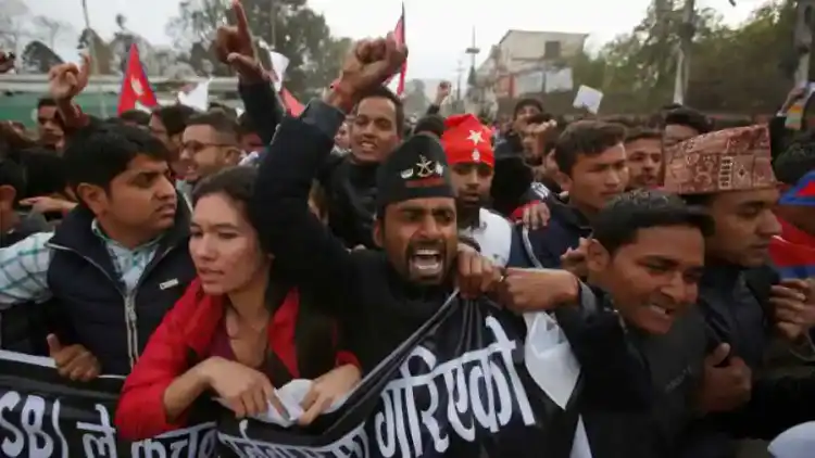 حکومت نیپال ، ہند مخالف مظاہروں پرسخت

