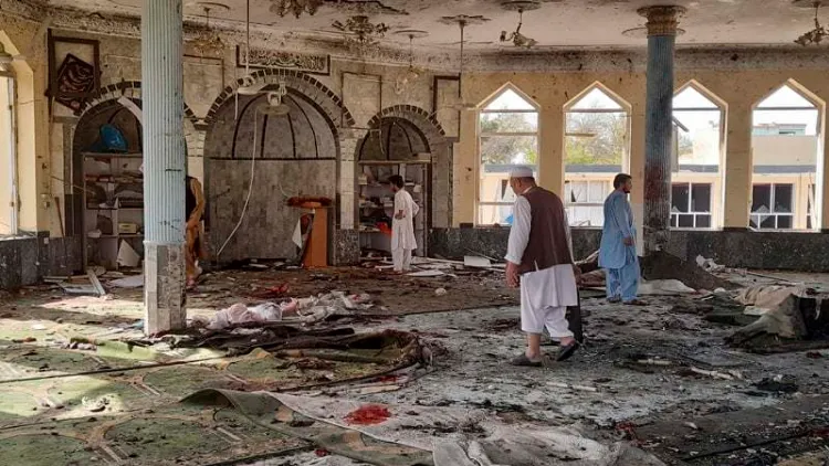 نماز جمعہ میں دھماکہ 
