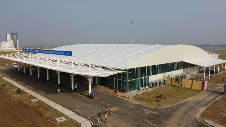 کشی نگر میں بین الاقوامی ہوائی اڈے: وزیر اعظم مودی کل افتتاح کریں گے