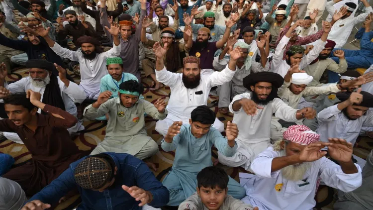 پاکستان : ممنوعہ تحریک لبیک کا اسلام آباد مارچ کا اعلان