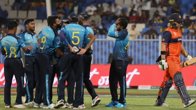 سری لنکا نے نیدرلینڈز کو 8 وکٹوں سے شکست دے دی