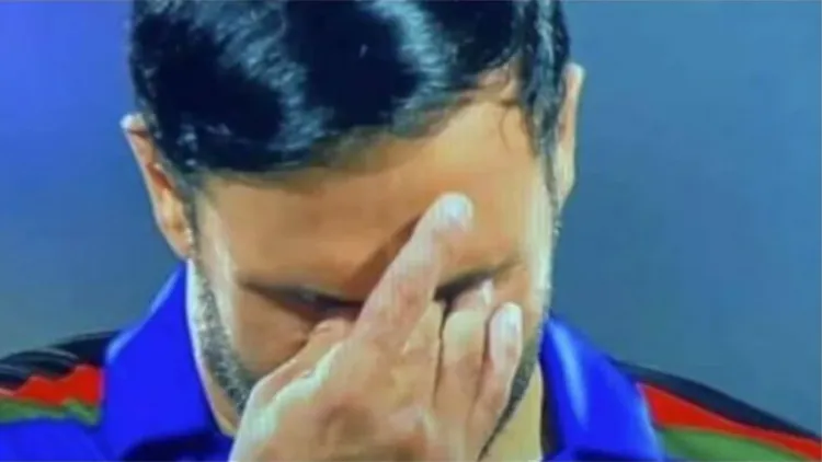 افغانستان ٹیم کے کپتان گراؤنڈ میں کیوں رو دیے؟