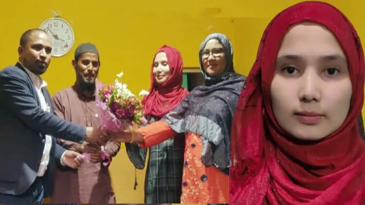 این ای ای ٹی : سعدیہ کو منی پور میں ملا پہلا رینک 