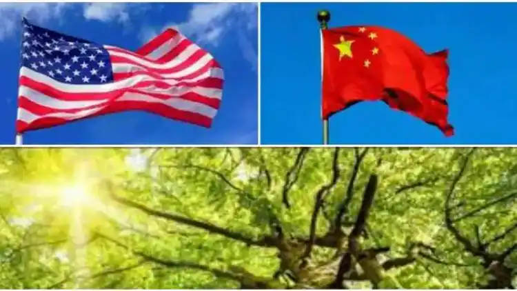 امریکا اور چین ماحولیاتی تبدیلیوں کا ملکر مقابلہ کرنے پر متفق

