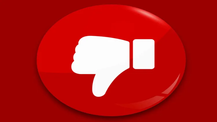 یوٹیوب: ڈس لائک کی تعداد ظاہر نہ کرنے کا آپشن 