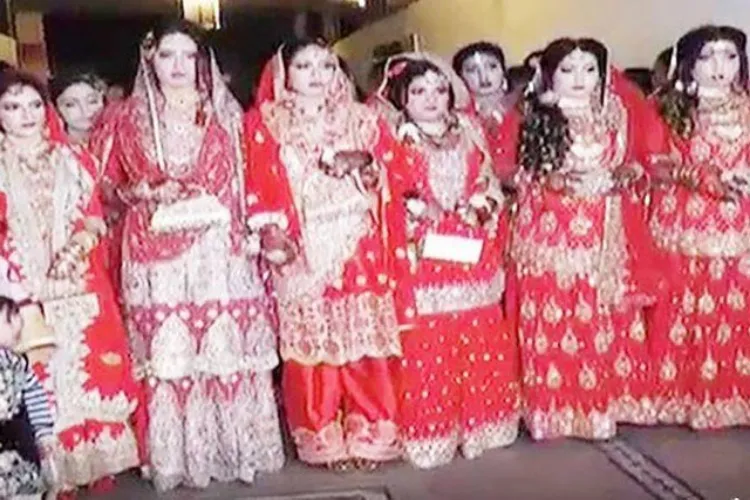پاکستان: 6 بھائیوں کی 6 بہنوں سے اجتماعی شادی