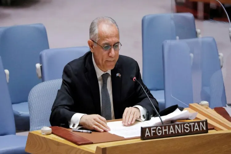 اقوام متحدہ میں افغان سفیر مستعفی