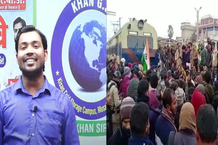 ریلوے بھرتی امتحانات پرہنگامہ،معروف یوٹیوبر’’خان سر‘‘کے خلاف کیس درج

