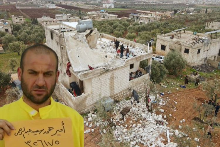 شام:داعش کے رہنما ابو ابراہیم اہل خاندان کے ساتھ  خود کو اڑا لیا