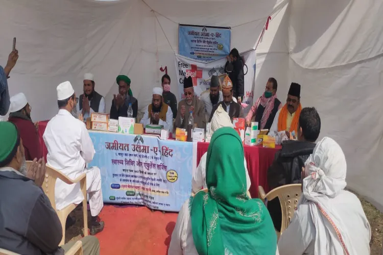 اجمیر:  زائر ین کے لیے جمعیۃ علماء ہند نے لگایا میڈیکل کیمپ 