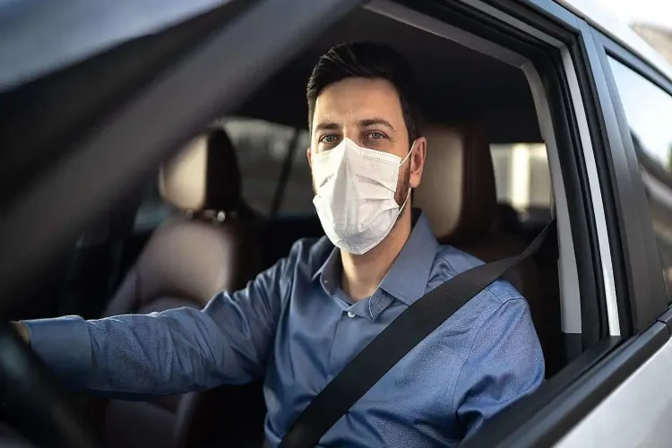   دہلی :نجی گاڑی میں سفر کے دوران ماسک پہننا لازمی نہیں 