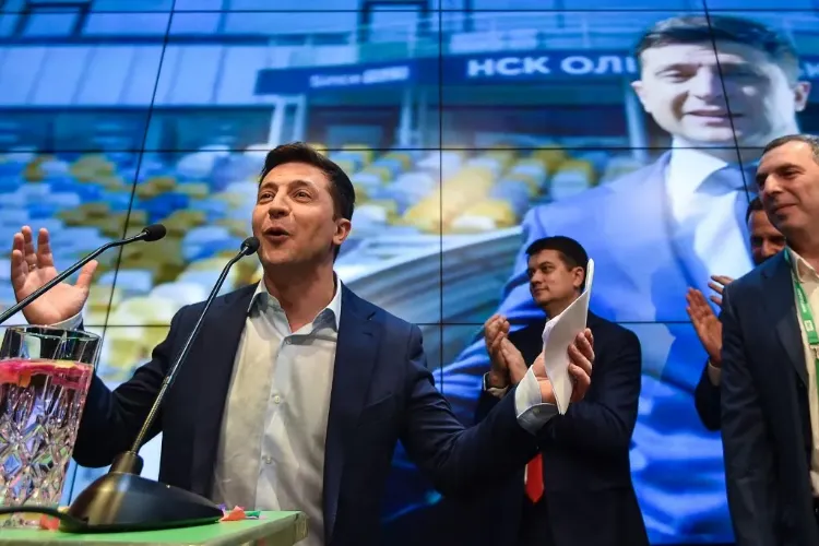 یوکرینی صدر: ٹی وی کامیڈین سے روس کے سب سے بڑے دشمن تک