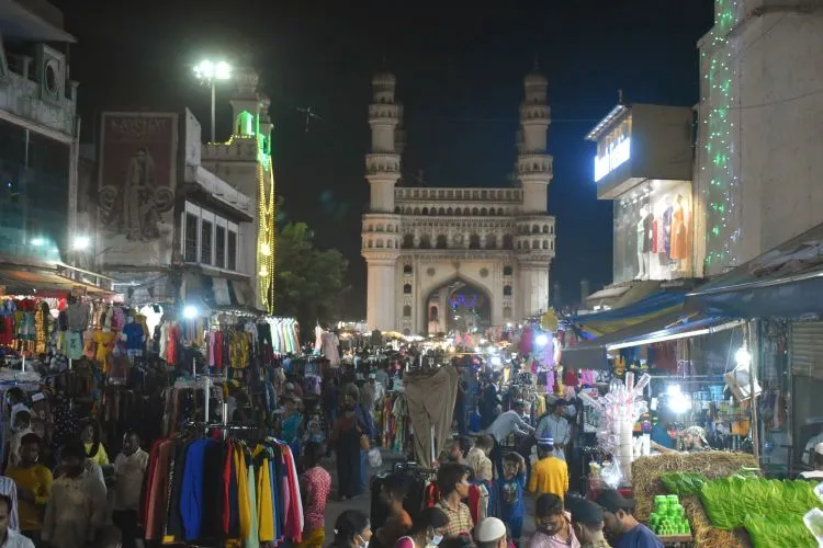 حیدرآباد:دو سال بعدلوٹ آئی، رمضان کی رونق

