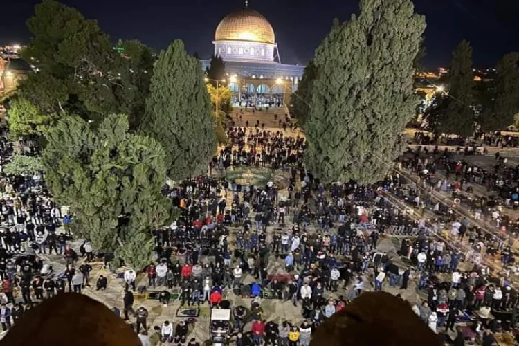  یوم القدس کے موقع پر فلسطینیوں کےاظہار یکجہتی