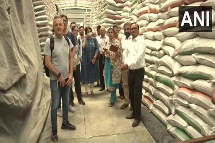 افغانستان کے لیے ہندوستانی گندم کی امداد : ورلڈ فوڈ پروگرام کے وفد کی آمد