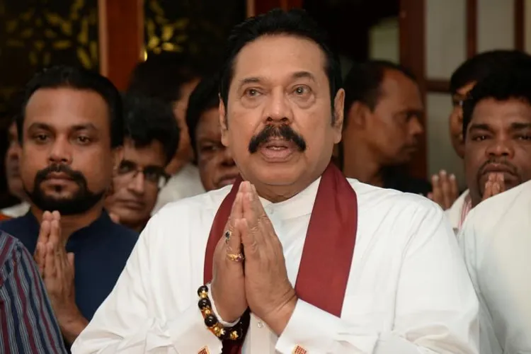 سری لنکا : وزیراعظم مہندا راج پکسے نے دیا استعفیٰ 