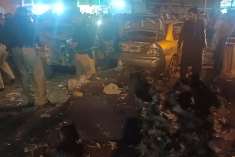 کراچی : دھماکے میں ایک ہلاک، تیرہ افراد زخمی