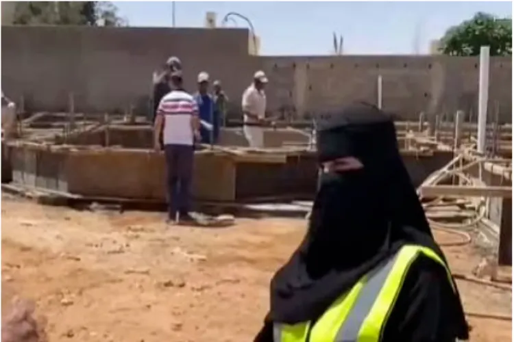 سعودی خواتین تعمیرات اور ٹھیکیداری کے شعبے میں بھی آگے