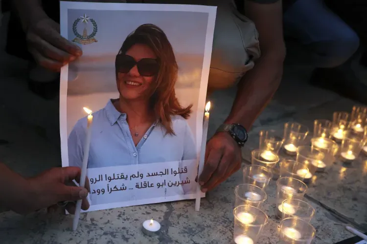 شیرین ابو عاقلہ کو اسرائیلی فوجی نے مارا: فلسطینی اٹارنی جنرل