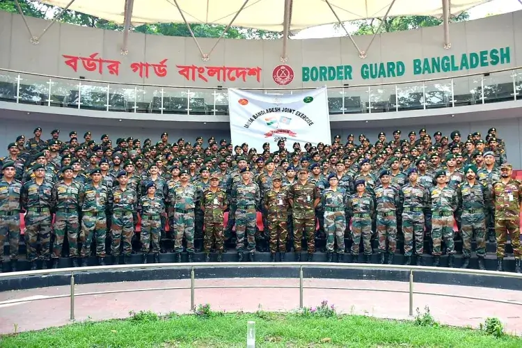 ہند۔بنگلہ  مشترکہ فوجی مشق ’’ایکس  سمپریتی –ایکس‘‘ 16جون سے 