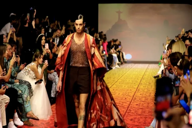 عرب فیشن ویک: دبئی میں مردوں کے ملبوسات کی نمائش