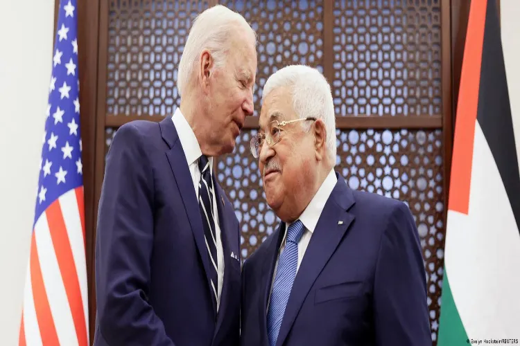  بائیڈن۔ محمود عباس ملاقات ۔ فلسطینیوں کو انصاف چاہیے، فلسطینی نرس کا امریکی صدر کو پیغام