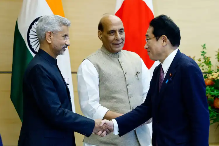 راجناتھ اور جے شنکر نے جاپانی وزیر اعظم کشیدا سے ملاقات کی

