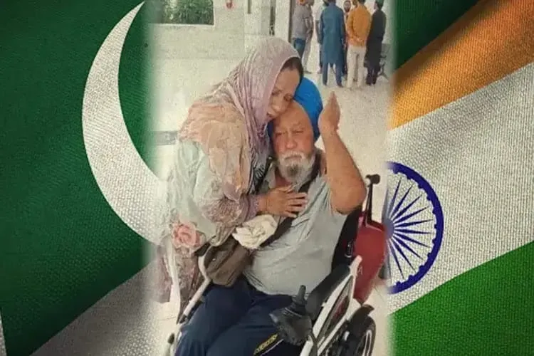 تقسیم کے بچھڑے اب ملے:  ہندوستانی سکھ کی کرتار پور میں پاکستانی مسلمان بہن سے ملاقات