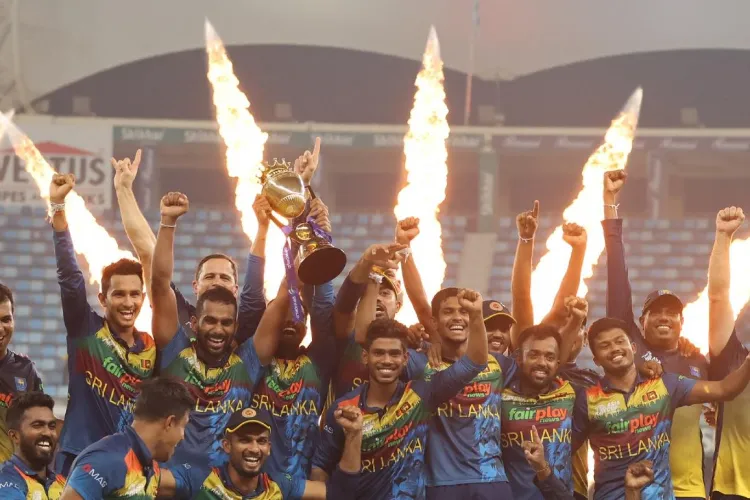سری لنکا نے پاکستان کو  دی شکست چھٹی مرتبہ ایشیا کپ جیتا