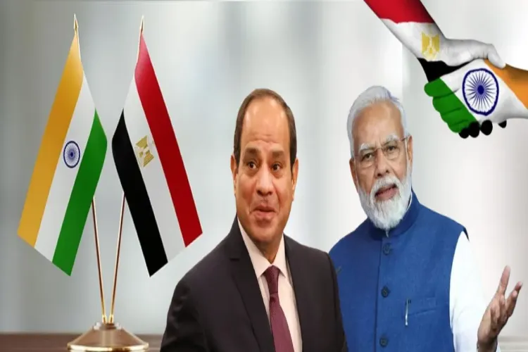 مصری صدر کا دورہ ہند: باہمی افہام و تفہیم کے امکانات

