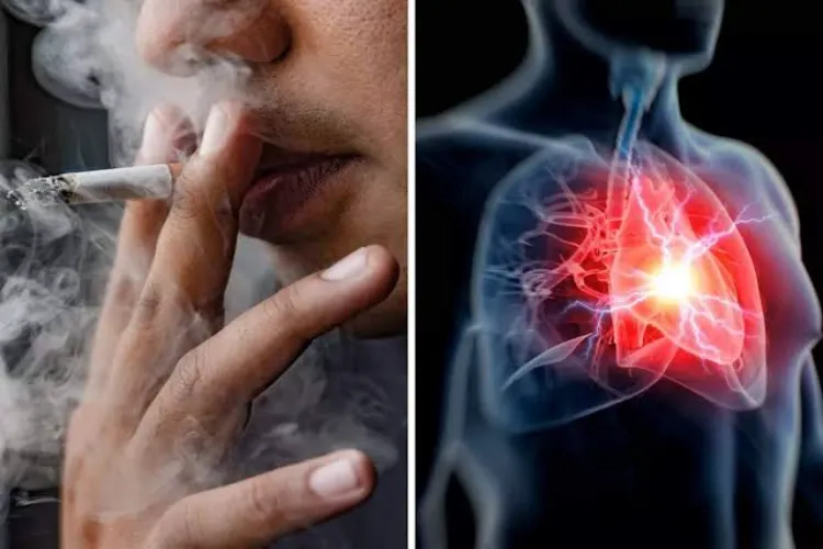 افطار میں سگریٹ نوشی، امراض قلب کا سبب