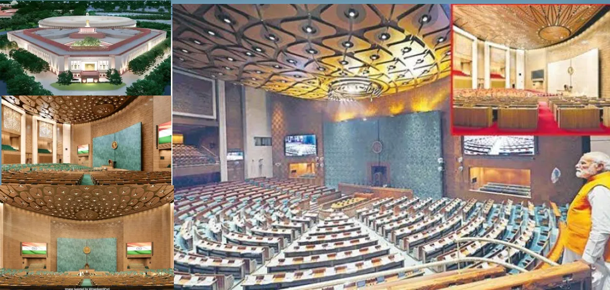 پارلیمنٹ کی نئی عمارت کا ہوگا آج افتتاح
