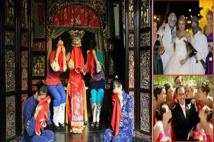 شادی خانہ آبادی: دنیا میں عجیب و غریب رسومات کی کہانی 