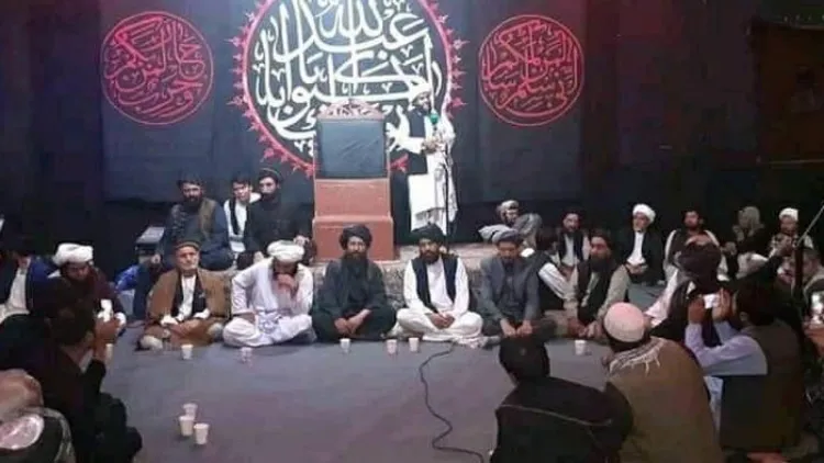 طالبان کی مجلس میں شرکت